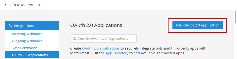 mattermost-oauth-app-add